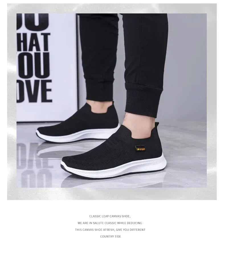 Men Sneakers Mesh Breathable Shoes Lightweight Sneakers Men New Fashion Comfort Casual Walking Shoes Mens Zapatillas Hombre - M & M Global