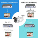 2MP Analog Security Camera 1080P Surveillance Camera with Night Vision,Indoor Outdoor Weatherproof for Home Video Surveillance