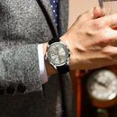 POEDAGAR Top Luxury Watch For Men Military Waterproof Luminous Date Week Man Wristwatch Leather Men's Quartz Watches Sport Reloj - M & M Global