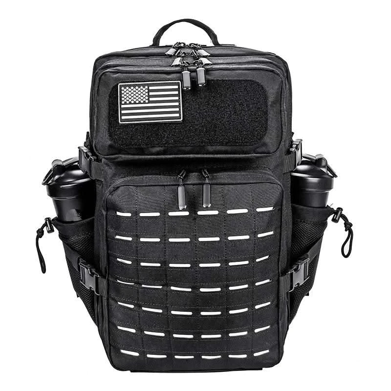 45L/25L Tactical Backapck for Men Women Waterproof Camping Travel Bag Outdoor Sports Hiking Survival Rucksack with Bottle Holder - M & M Global