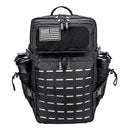 45L/25L Tactical Backapck for Men Women Waterproof Camping Travel Bag Outdoor Sports Hiking Survival Rucksack with Bottle Holder - M & M Global