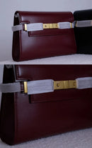 Manhattan handbag,  retro high-end feeling, underarm mailman baguette bag - M & M Global