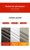 Extra Thick Lamb Velvet Fleece Lined Wide Leg Pants Fashionable Casual Trousers Loose Fit Woolen Pants for Women