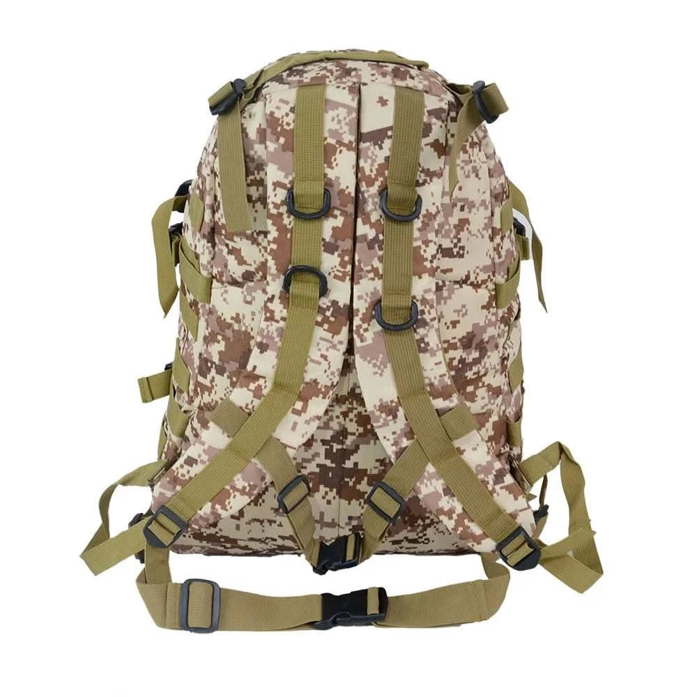 45L 3D Tactical Outdoor Camo bag Shoulder Attack Mountain riding charge bag Python Print PUBG Eating Chicken backpack - M & M Global