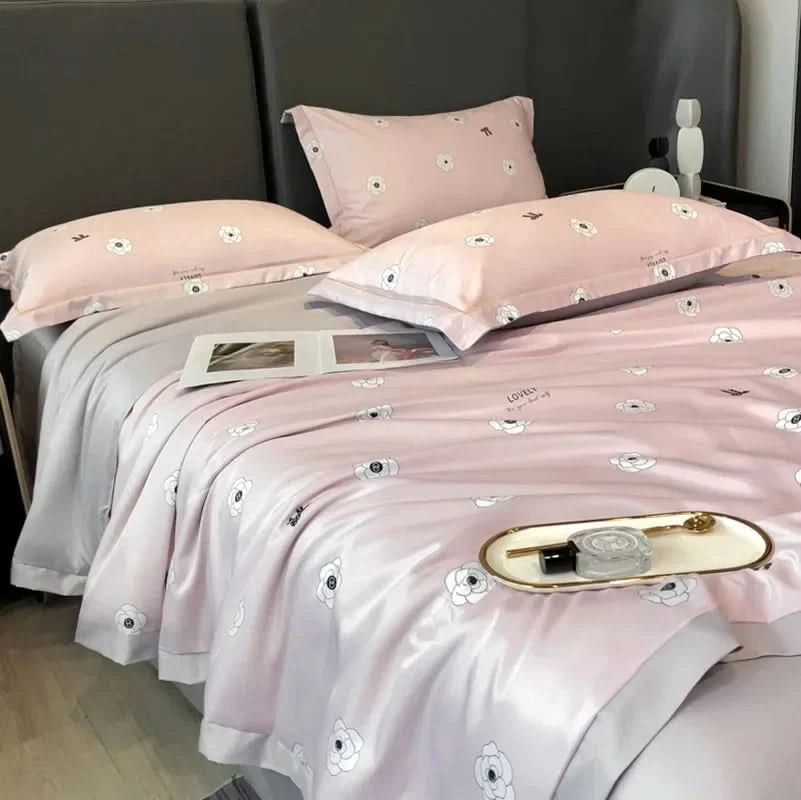 Summer Ice Cool Thin Quilt Comforter Soft Air Conditioning Quilt/Duvet/Blanket Bed Single Double Bed Skin-friendly Blanket 이불 - M & M Global