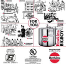 Bigboy Aluminium Pressure Cooker - M & M Global