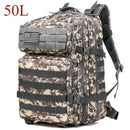 25L/50L Tactical Backpack Molle Bag Outdoor Bags Backpack for Hiking Camping Trekking Hunting Fishing GYM Bags Backpacks - M & M Global
