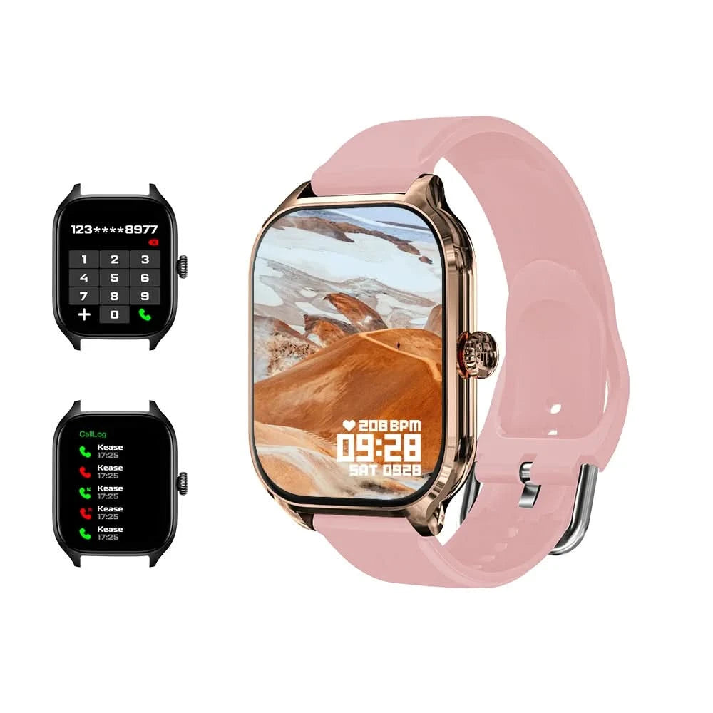LAXASFIT 2025 New Men's Smart Watch Women's Gift 2.01 inch HD Full Touch Screen Sports Fitness Watch Bluetooth Talk Smartwatch - M & M Global