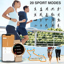 Smart Watch For women - Advanced Fitness Tracker with Wireless Call, Music Time Display, Step Counting, Calories Burned