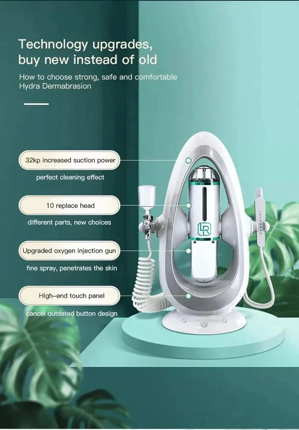 Face Beauty Device 2 In1 Pore Vacuum Cleaner Electric Micro Small Bubble Facial Cleaning Machine Skin Rejuvenation Sprayer Spa - M & M Global