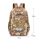 High Quality Large Capacity Outdoor Tactical Backpacks Waterproof Multi Functional hiking bag Outdoor Trekking  Camping Backpack - M & M Global