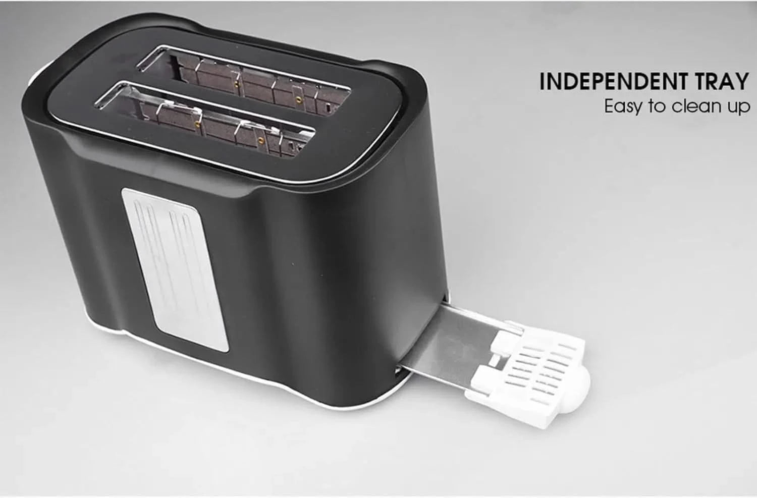 Multifunctional Sandwich Breakfast Machine Household 800w Small Toaster Home/Office/Dormitory Hot Mini Toaster Black,White - M & M Global