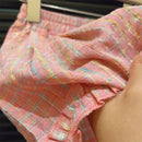 Pink Girl's Summer Two-piece Set with Single Breasted Sleeveless Top and Casual Pants, New Children's Sets Kids Clothes - M & M Global