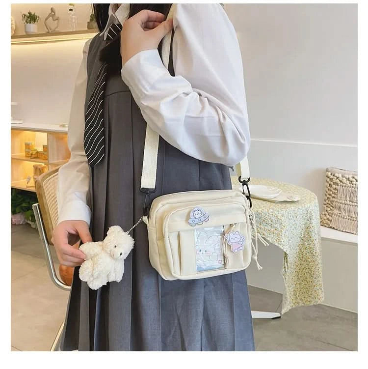 New Kawaii Bag Girls New JK Transparent Bag Small Crossbody Bag For Women Purses and Handbags Shoulder Bag Itabag Bolso - M & M Global