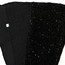 CM.YAYA Women Sequined Tassel Front Spaghetti Strap Sleeveless High Side Slit Maxi Long Dress 2023 Evening Sexy Party Dresses - M & M Global