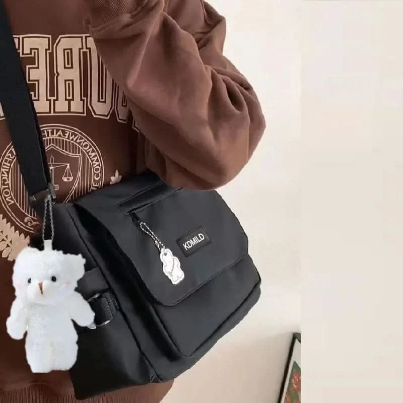 Women's Bag Korean Style Female Messenger Bags College Large Capacity Versatile Shoulder Bag Student School Bags Bolsos Sac - M & M Global