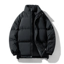 Winter Parka Men Brown Thick Warm Jackets Big Size Oversize Cotton Padded Windbreaker Outwear Waterproof Loose Coats