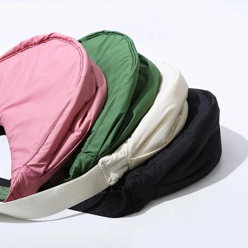 Simple Design Women's Messenger Bag Fashion Ladies Nylon Hobos Small Shoulder Bags Vintage Female Girls Purse Cloth Handbags - M & M Global