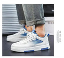 Versatile white shoes men's new 2025 summer casual breathable mesh board shoes fashionable sports height increasing men's shoes - M & M Global