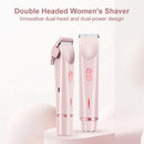 Women Hair Removal Razor Electric Epilator Portable Painless Pubic Legs Body Hair Trimmer for Ladies Bikini Underarms Legs Hair - M & M Global