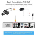 4pcs Full High Definition 1080P 2MP Security Analog Cameras Weatherproof CCTV Surveillance Camera Night Vision Motion Detection - M & M Global