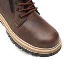 Waterproof Safety Boots Men Indestructible Steel Toe Work Boots Anti-smash Stab-resistant Safety Shoes Biker Botas Para Hombre