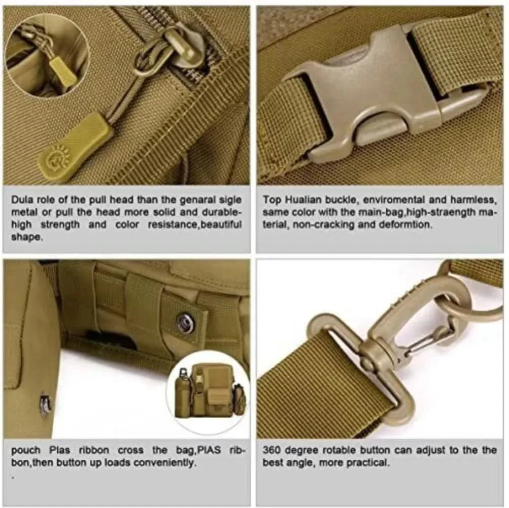 Mens Bag Messenger Bag Canvas Shoulder Bags Travel Bag Man Purse Crossbody Bags - M & M Global