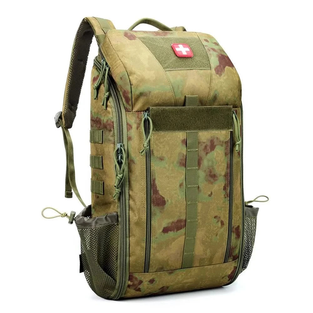 Tactical Outdoor Medical Backpack Large Capacity Camping Mountaineering Backpack Emergency Bag Multi-functional Storage Bag - M & M Global