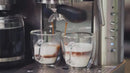 Combination Stainless Steel Espresso + Coffee Maker, 10 cups - M & M Global