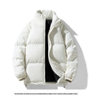 Winter Parka Men Brown Thick Warm Jackets Big Size Oversize Cotton Padded Windbreaker Outwear Waterproof Loose Coats
