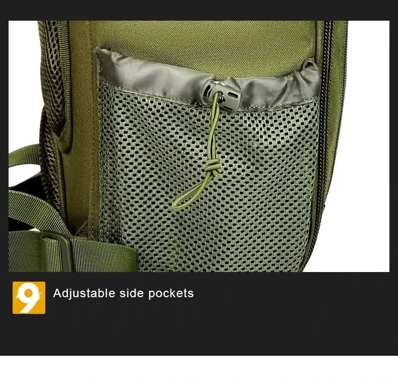 Tactical Outdoor Medical Backpack Large Capacity Camping Mountaineering Backpack Emergency Bag Multi-functional Storage Bag - M & M Global
