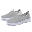 YRZL Mesh Loafers Men Casual Shoes Summer Lightweight Outdoor Male Walking Shoes Anti-slip Comfortable Slip on Loafers for Men - M & M Global