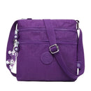 TEGAOTE Summer Men Women Shoulder Messenger Bag Small Cross Body Phone Purse Lightweight Blue Grey Black Red Purple M0910 - M & M Global
