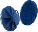 Silicone bath machine bath brush, more hygienic than traditional loofah, rich foam, long-lasting, gentle exfoliation - M & M Global
