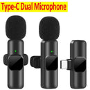 Microphone Wireless Lavalier Microphone for Live Streaming/YouTube/TikTok/Facebook Live Noise Reduction Mic For iPhone/Android - M & M Global