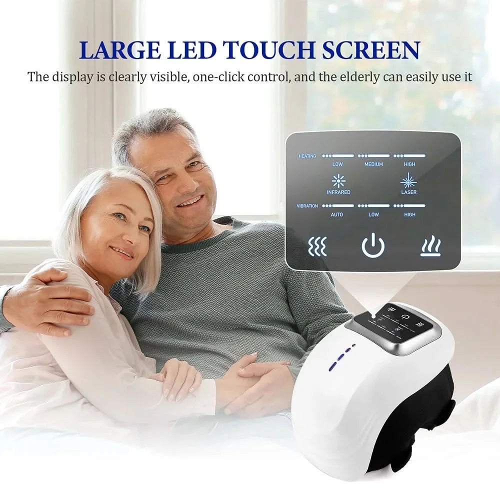 foreverlily Smart Knee Massager Vibration Air Pressure Knee Massage Machine Electric Elbow Shoulder Knee masajeador - M & M Global