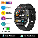 SKMEI Outdoor Sport Compass Smart Watches For Men Women 650Mah Battery 3ATM Waterproof Voice Assistant Bluetooth Call Smartｗatch - M & M Global