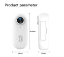 Pocket 4K Mini Camera  Magnetic Wearable Cam with Waterproof Shell WiFi Bike Camera Friendly for Casual Cycling Vlog Home Use - M & M Global