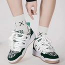 Trend Men's Shoes Outdoor Sneakers Lace-up Non Slip Running Shoes Couple Style Walking Shoes Breathable Tennis Shoe Plus Size 47 - M & M Global