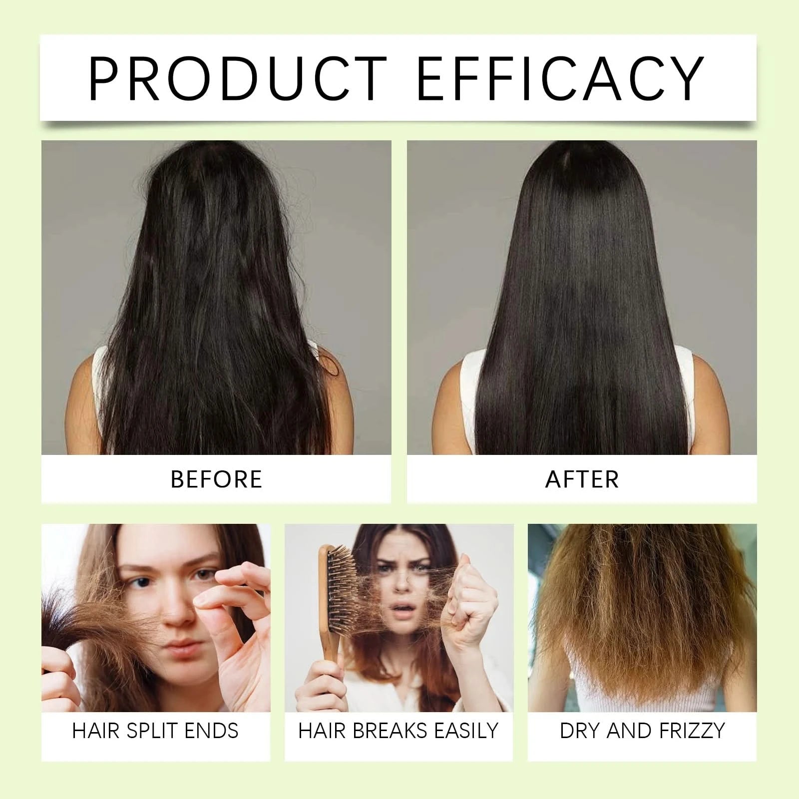 Hair Care Oils Keep Smoothing Repair Damaged Deeply Nourishing Growth Prevent Loss Straightening Dry Natural Hair Essential Oil - M & M Global