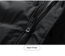 Winter New Thick Plus Size Warm Men's Fake Two-piece Trendy Cotton Jacket with Loose Zipper and Casual Cotton Jacket for Men
