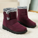 Women's Winter Snow Boots for Women 2026 New Faux Fur Long Plush Snow Boots Woman Platform Shoes Warm Cotton Couples Ankle Boots