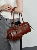 New Women's Rectangle Bag Luxury Designer Shoulder Bags High Quality Cowhide Handbags Fashion Women Baguette Bag 3086 - M & M Global