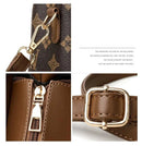 Bags for Women, Printed Fashionable Hand-Held Locks, Commuting Small Square Bag, Fashionable and Versatile Shoulder Crossbody Ba - M & M Global