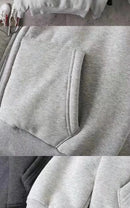 Elegant Fleece Solid Hooded Coats Fashion Women Long Sleeve 2025 New Autumn Winter Warm Hoodies Jackets Casual Y2K Sweatshirts