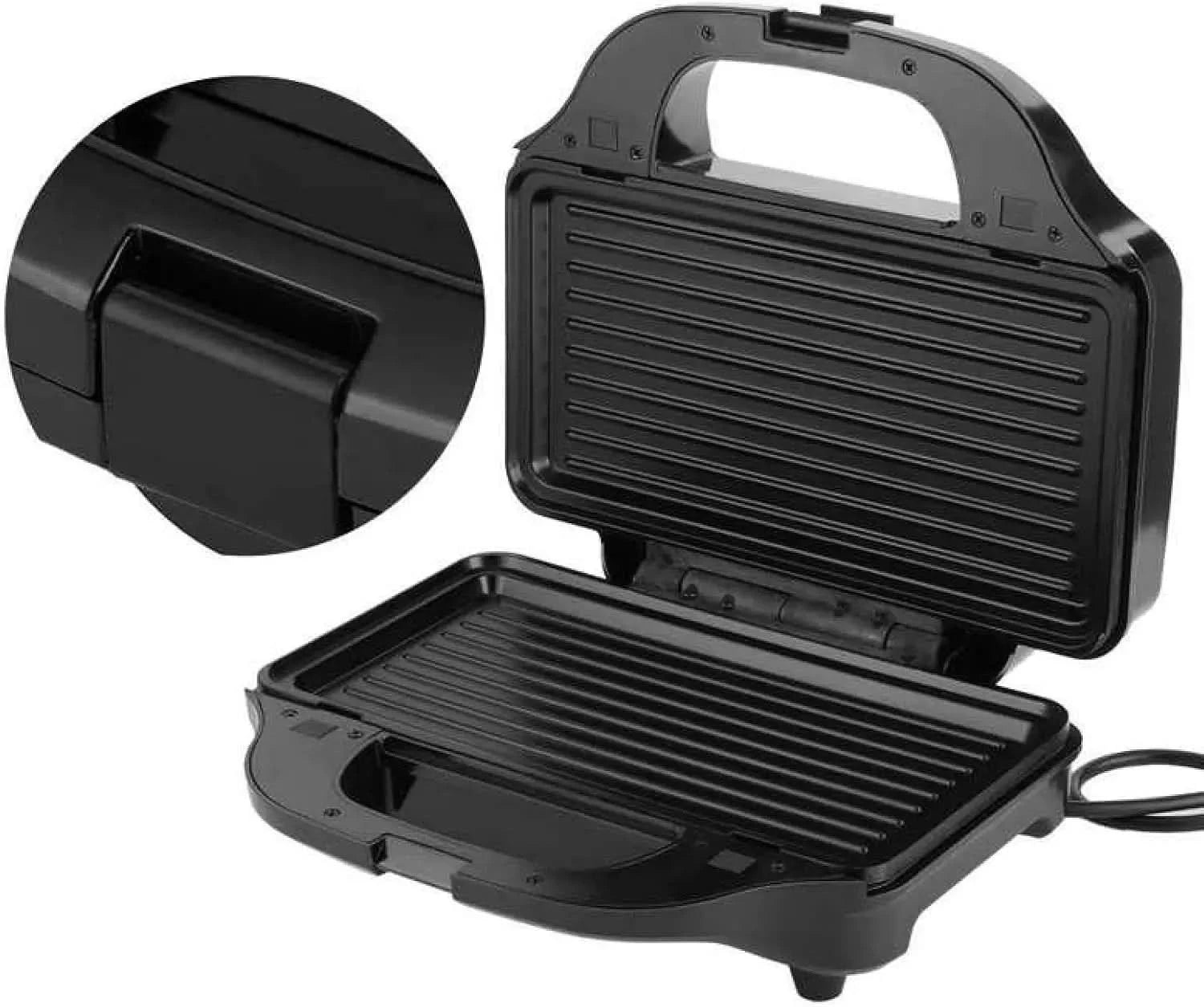 Sandwich Maker，Sandwich Maker ， 900W 3In 1 Multifunction Sandwich Maker ， Waffle Panini Breakfast Grilling Machine 220-240V Brea - M & M Global