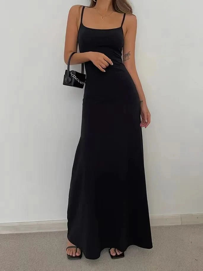 Summer Sexy Bodycon Long Dress Womens Y2k Clothes Sleeveless Sundress Evening Backless Dresses for Women Aesthetic 2024 - M & M Global