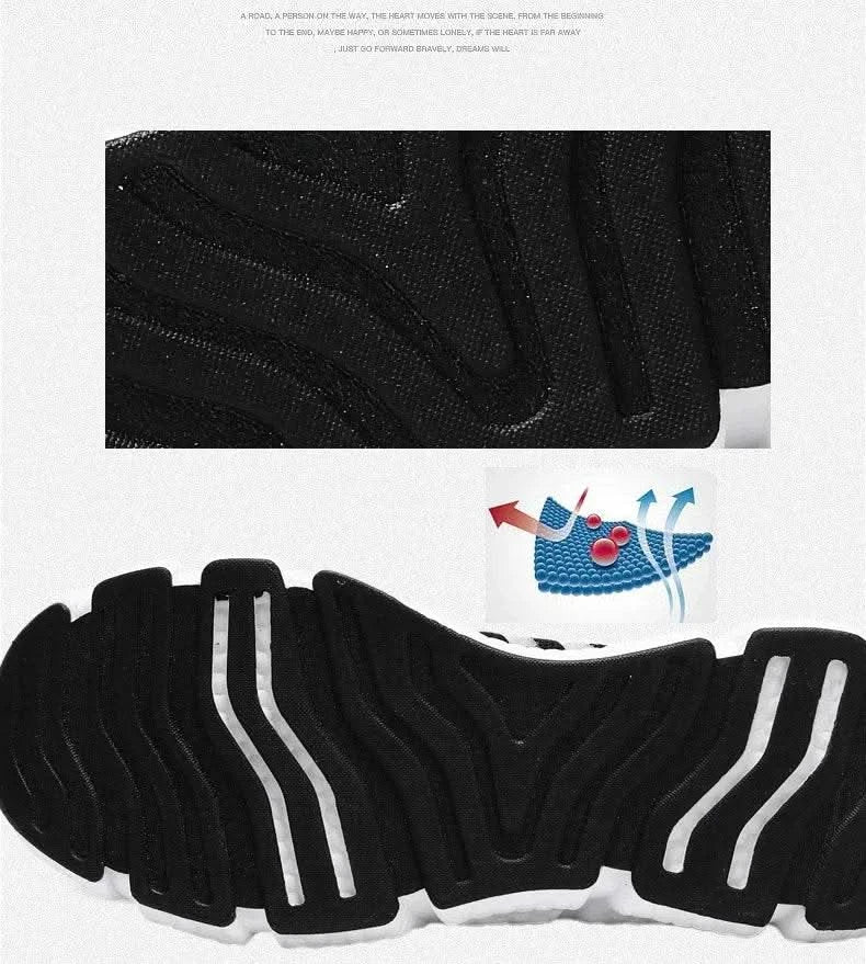 Breathable Mesh Men Shoes Trendy Lightweight Walking Flats Plus Size Male Tennis Sneakers Outdoor Running Fitness Shoes 2025 - M & M Global