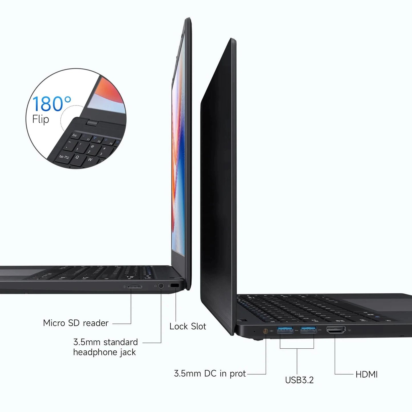 14 Inch Windows 11 Laptops New N4000 2.6Ghz 8GB RAM 512GB ROM Notbook Pc Computer Laptop