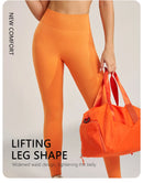 Yoga Pants Lightweight Four-Way Stretch Solid Athleisure Leggings High Waist Plus Size Gym Tight Pants